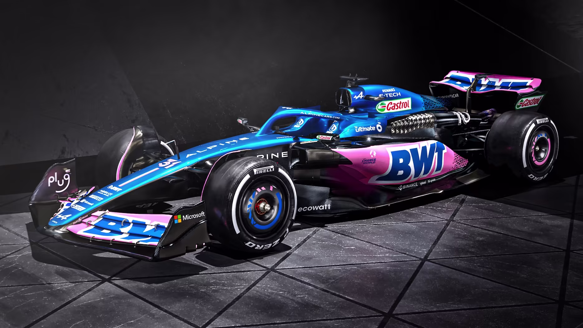 Alpine Formula 1 car
